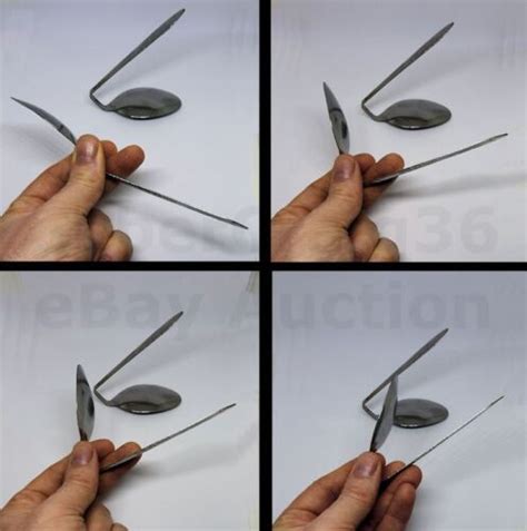 SPOON BENDING MAGIC TRICK GIMMICK BEND METAL LIKE PSYCHIC MIND BENDER URI GELLER | eBay