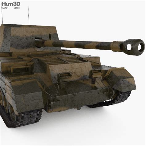 Archer Tank Destroyer 3D model - Military on Hum3D