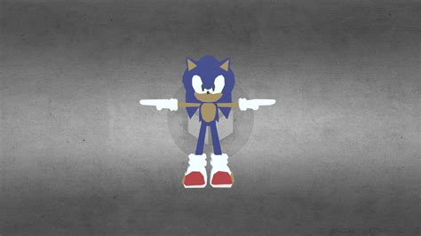 Sonic in make blender(blend file) - Download Free 3D model by Sqtime |kianu blenderist (@kianu ...