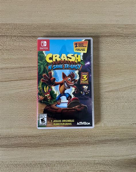 Nintendo Switch Crash Bandicoot N Sane Trilogy, Video Gaming, Video Games, Nintendo on Carousell