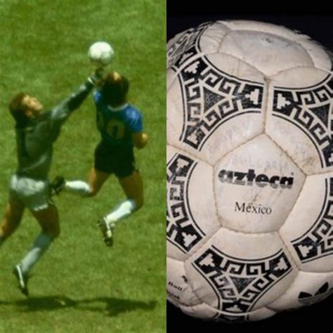 Diego Maradona's 'Hand of God' football set to be sold at auction for £ ...