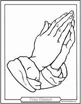 Praying Girl Coloring Pages sketch template
