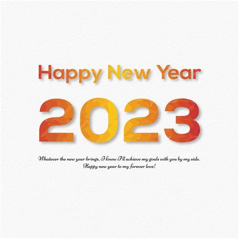 Premium Vector | Happy new year 2023 poster template design vector illustration