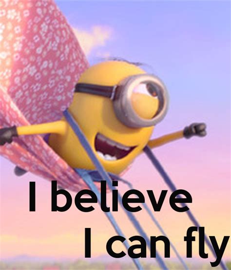 I believe I can fly Poster | Fulanito | Keep Calm-o-Matic