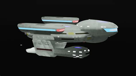 Star Trek The Voyager that never Voyaged, 3D Model 3D Render