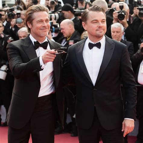 Brad Pitt and Leonardo DiCaprio premiere film at Cannes