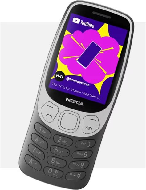 Nokia 3210 (2024) 4G feature phone launched with FM radio, MP3 player & Cloud app support ...