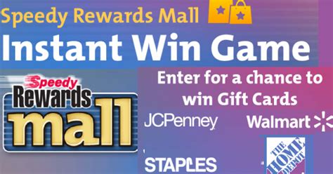 Speedway Gift Card Instant Win Giveaway - 229 Winners. Win $10, $25 or $50 Gift Cards to Walmart ...