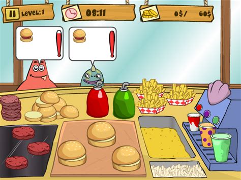 SpongeBob's Krabby Patty Dash - Play Online on Flash Museum 🕹️