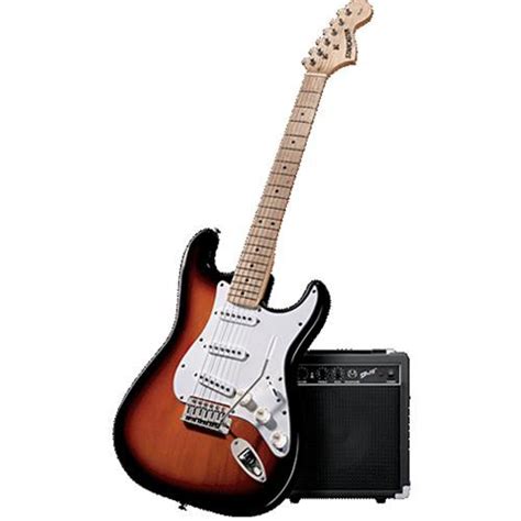 Fender Starcaster Complete Electric Guitar Package PACK3TSBMN