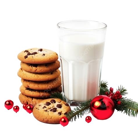 Milk And Cookies For Santa Claus Under The Christmas Tree, Christmas ...