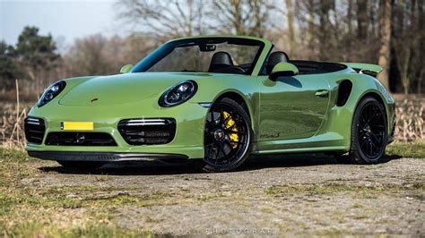 PTS Olive Green Porsche 911 Turbo S Cabriolet Is a Discreet Martini Mention - autoevolution