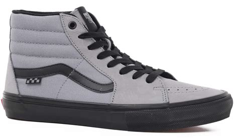 Vans Skate Sk8-Hi Shoes - nubuck washed blue/black | Tactics