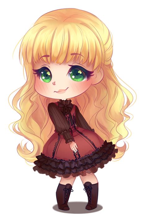 blond haired chibi | Cute art, Chibi, Disney drawings