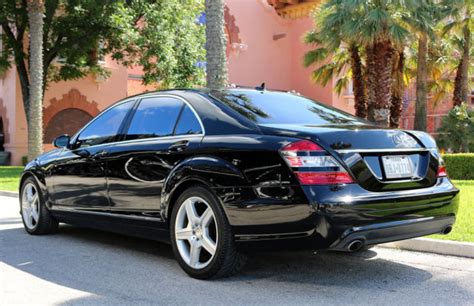 2008 MERCEDES-BENZ S550 SEDAN 5.5L V8 PREMIUM 3 P3 AMG PACKAGES LOW ...