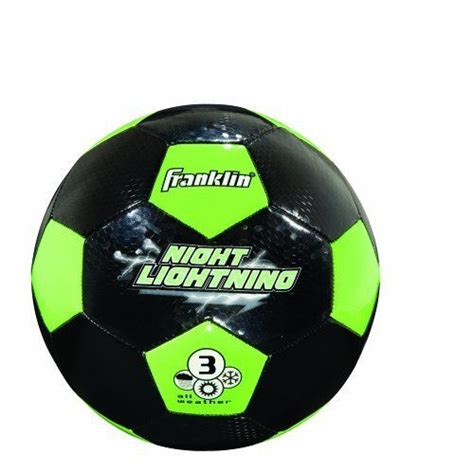 Franklin Sports Night Lightning Soccer Ball (Size 4) by Franklin. $7.92. Our Franklin Sports ...