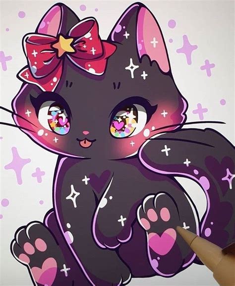 Pin by 🌻°ℐ𝓈𝒶𝒷ℯ𝓁 ℛℴ𝒹𝓇𝒾ℊ𝓊ℯ𝓏°? on Dibujos Kawaii | Kawaii cat drawing, Cute animal drawings kawaii ...