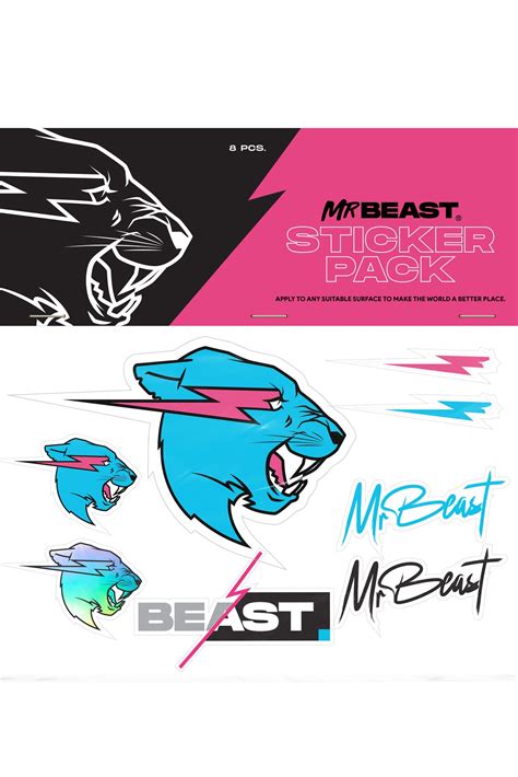 STICKER PACK 2.0 – MrBeast.store