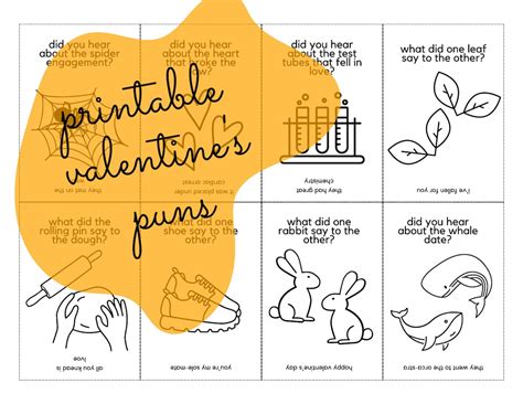 Printable Valentine's Puns Printable Valentine Cards - Etsy