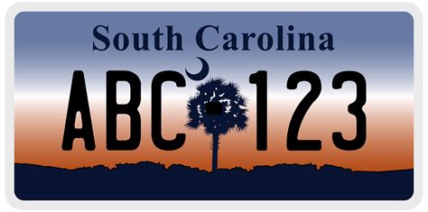 South Carolina License Plate Options 2024 - Nixie Angelica