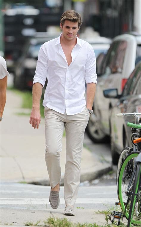 Summer outfit inspiration with Liam Hemsworth #summerstyle # ...