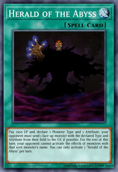 Herald of the Abyss - Yu-Gi-Oh! Card Database - YGOPRODeck