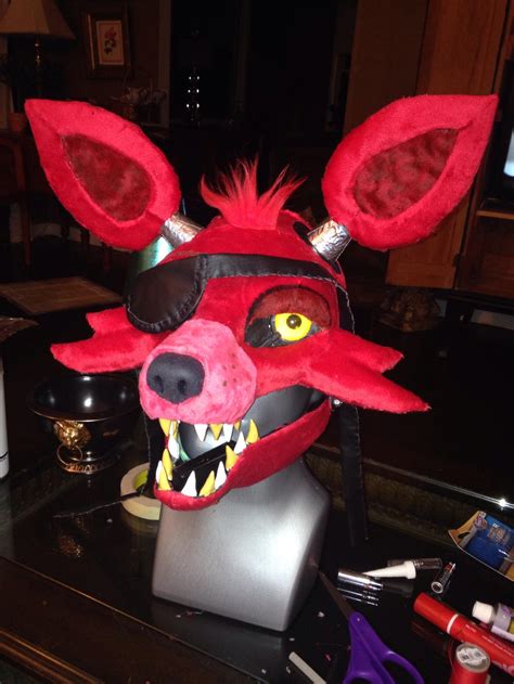 FNAF Foxy Mask by lonly-chibi-dragon on DeviantArt