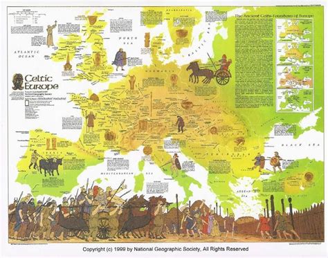 Map of Celtic Europe | Here There Be Dragons: Maps | Pinterest ...