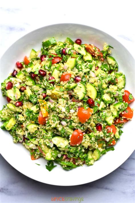 Quinoa Tabbouleh (Gluten-Free Tabouli) | Spice Cravings