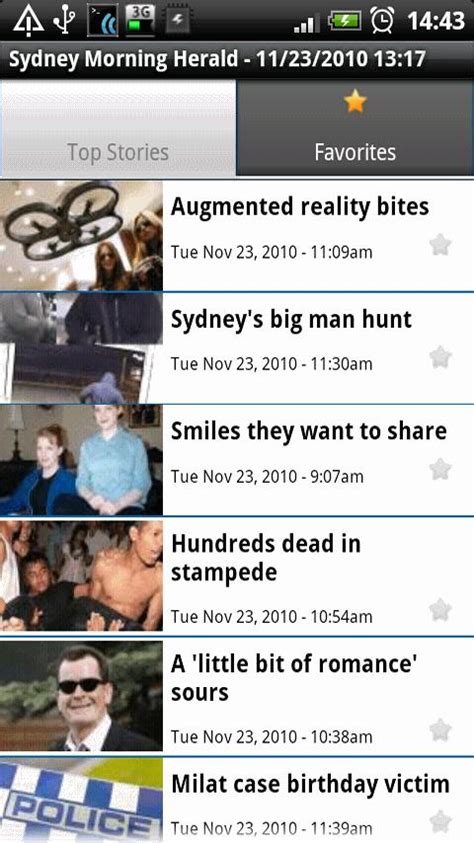 Sydney Morning Herald – Android Apps