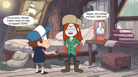 Dipper n Wendy First Comes... by bart123456 on DeviantArt