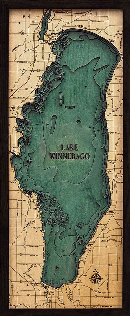 Lake Winnebago Topographic Map - Draw A Topographic Map