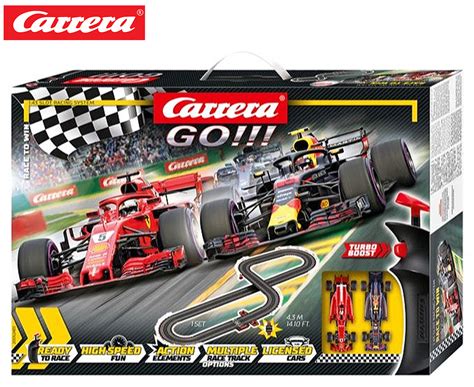 Carrera Go!!! Race to Win Formula 1 Slot Car Set | Catch.com.au