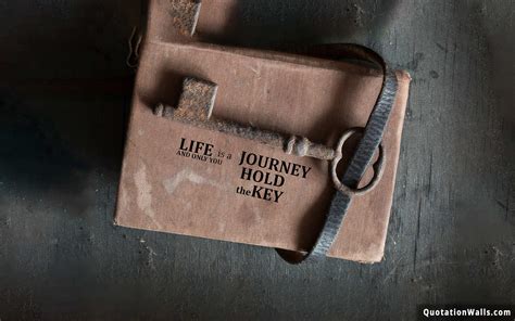 Life Is A Journey Life Wallpaper for Desktop - QuotationWalls