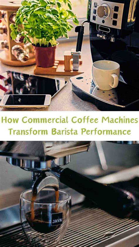 How Commercial Coffee Machines Transform Barista Performance