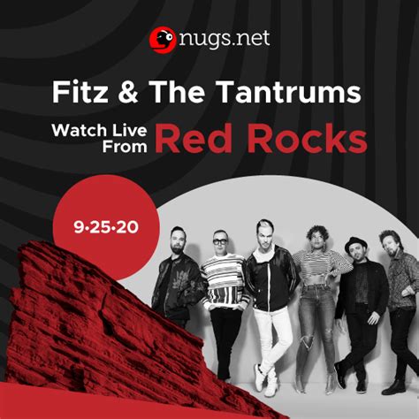 Live Stream: Fitz and The Tantrums Red Rocks Amphitheatre