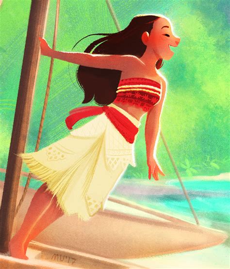 Moana ~ Fan art on Behance