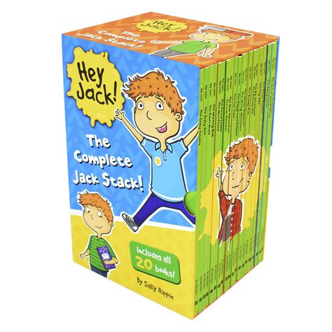 Hey Jack The Complete Jack Stack early reader 20 Books Children Set - — Books2Door