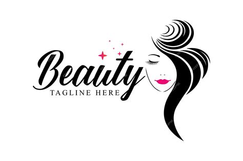 Premium Vector | Beauty hair salon logo design.