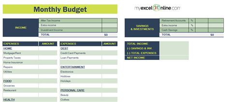 Free Excel Budget Spreadsheet to Keep Your Spending on Track!