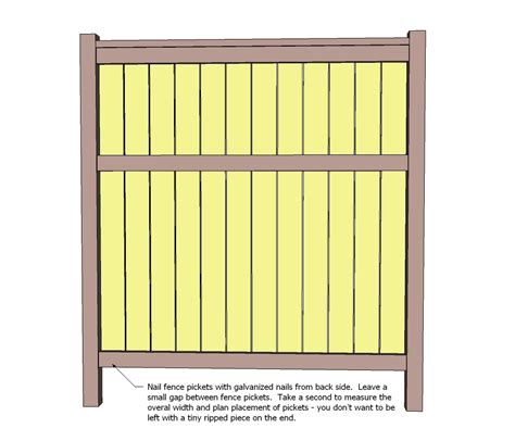 Ana White | Cedar Fence - DIY Projects