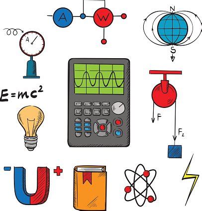 Physics Science Icons And Objects Stock Clipart | Royalty-Free | FreeImages