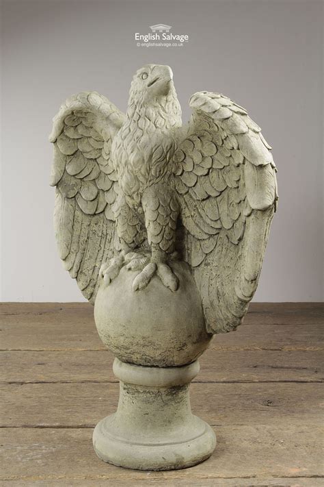 Composite Stone Eagle Statues/Finials