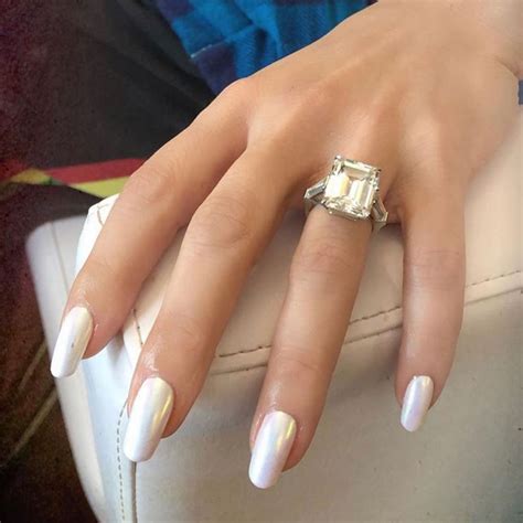 The Pearly White Nail Polish Trend Every Celebrity Is Wearing Right Now - Big World Tale