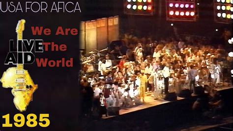 (BONUS) WE ARE THE WORLD - LIVE AID (1985) - Fanmade Show | Michael Jackson - YouTube