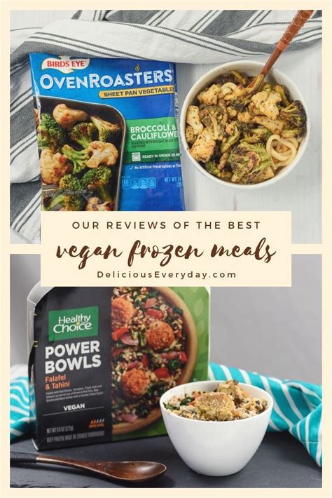 The Best Vegan Frozen Meals | Vegan frozen meals, Vegetarian frozen meals, Frozen meals