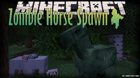 Скачать Zombie Horse Spawn для Minecraft 1.15.2