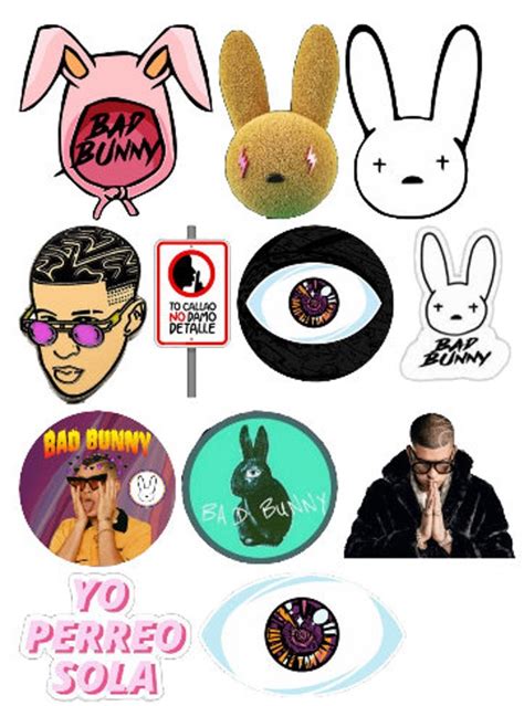 Laptop Electronics & Accessories Bad Bunny Waterproof Stickers etna.com.pe