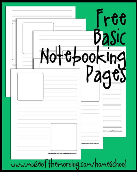 Free Printable Interactive Notebook Templates - Printable Word Searches