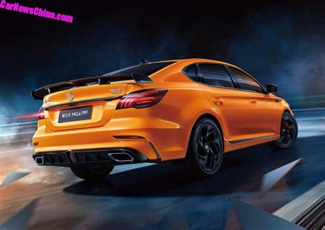 MG6 Pro Is A Radically Looking Chinese Sports Sedan - CarNewsChina.com